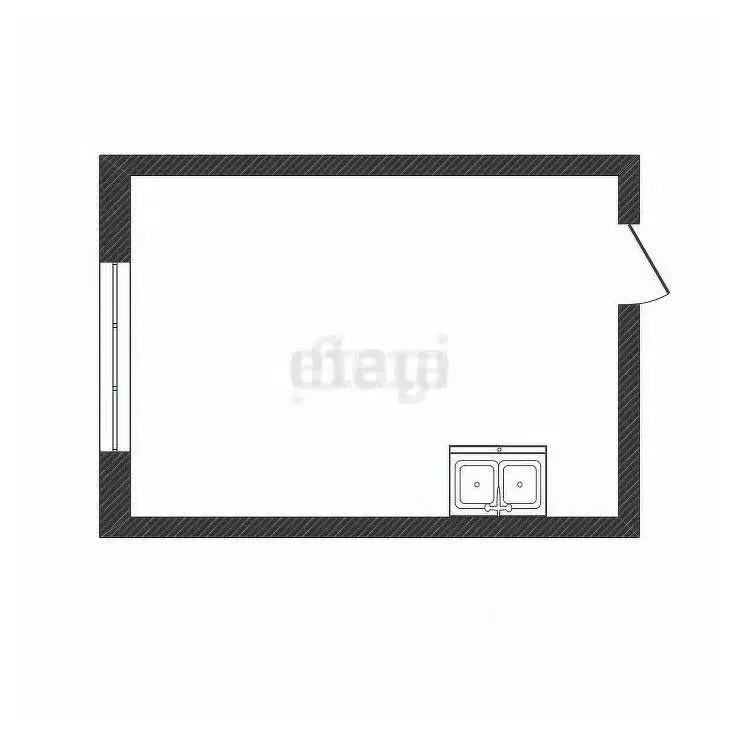 Комната Челябинская область, Кыштым ул. Челюскинцев, 53 (16.5 м) - Фото 2