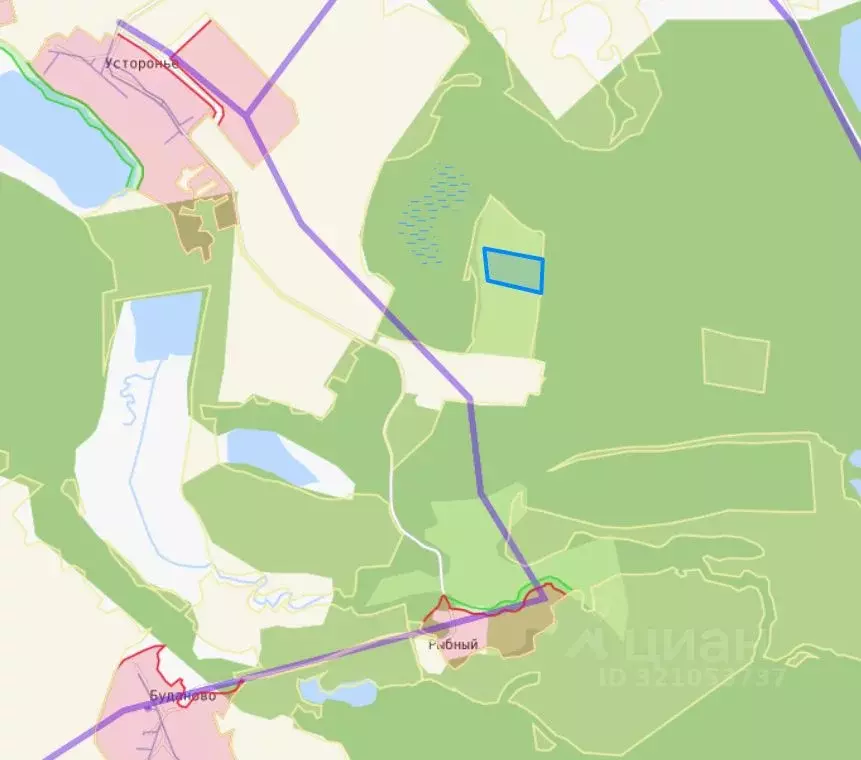 Участок в Новгородская область, Валдайский район, Костковское с/пос  ... - Фото 2