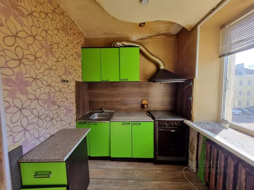2-к кв. Псковская область, Псков ул. Комдива Кирсанова, 6 (41.5 м) - Фото 1
