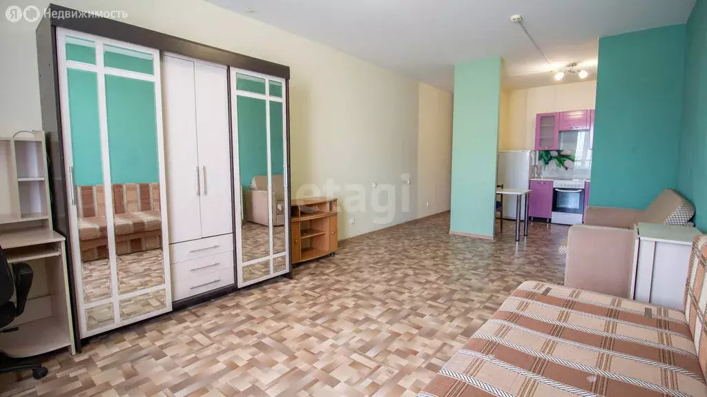 Квартира-студия: Томск, улица Ивановского, 20 (37.5 м) - Фото 1