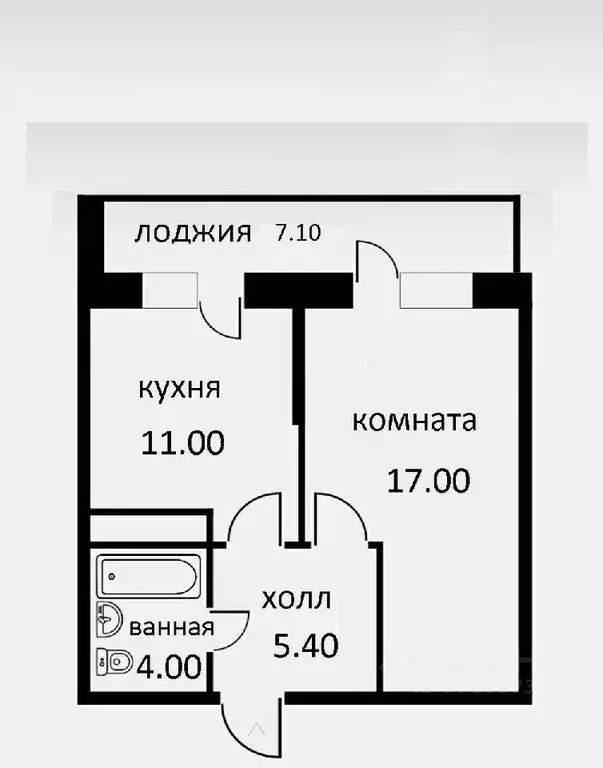 1-к кв. Краснодарский край, Краснодар ул. Снесарева, 17/1к1 (38.0 м) - Фото 0