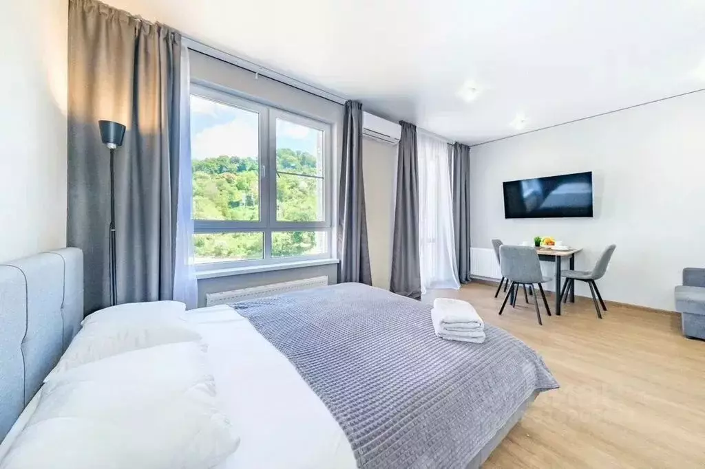 Студия Краснодарский край, Сочи ул. Искры, 88к2 (32.0 м) - Фото 1