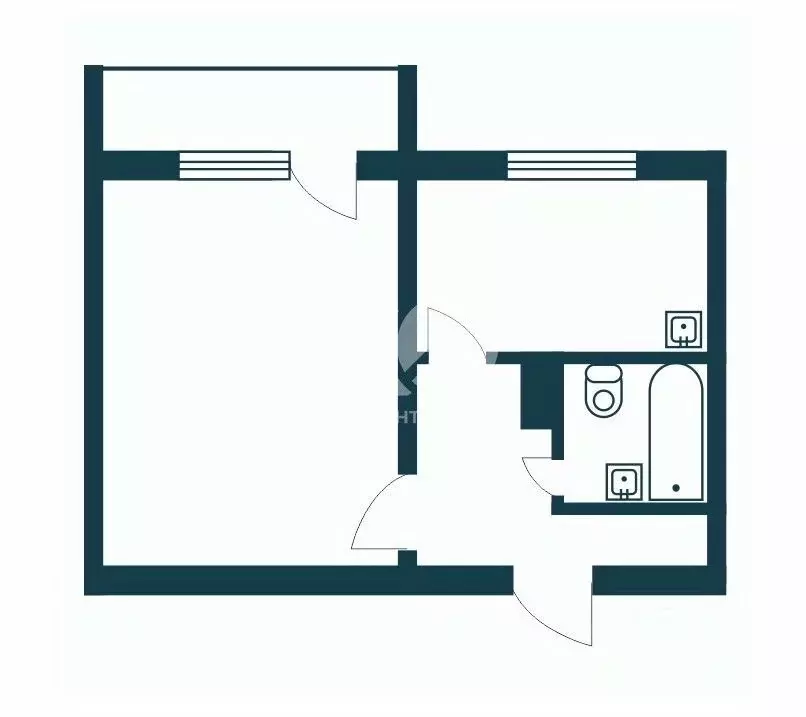 1-к кв. Новосибирская область, Новосибирск ул. Бориса Богаткова, 185/1 ... - Фото 2