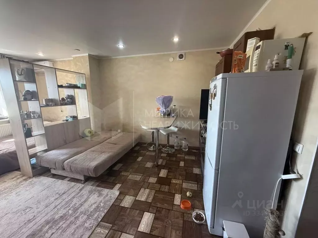 Студия Тюменская область, Тюмень Кремлевская ул., 112к4 (34.0 м) - Фото 1