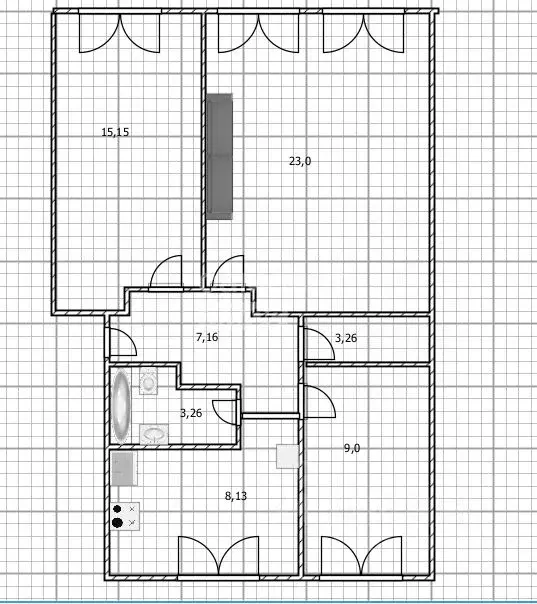 3-к кв. Ульяновская область, Ульяновск ул. Советской Армии, 7 (69.2 м) - Фото 2