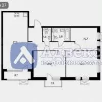 4-к кв. Тюменская область, Тюмень Полевая ул., 117к2 (85.6 м) - Фото 2