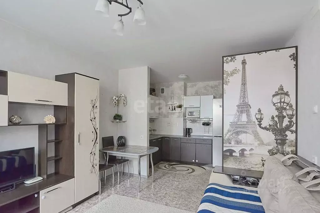 2-к кв. Томская область, Томск ул. Юрия Ковалева, 43А (34.94 м) - Фото 1