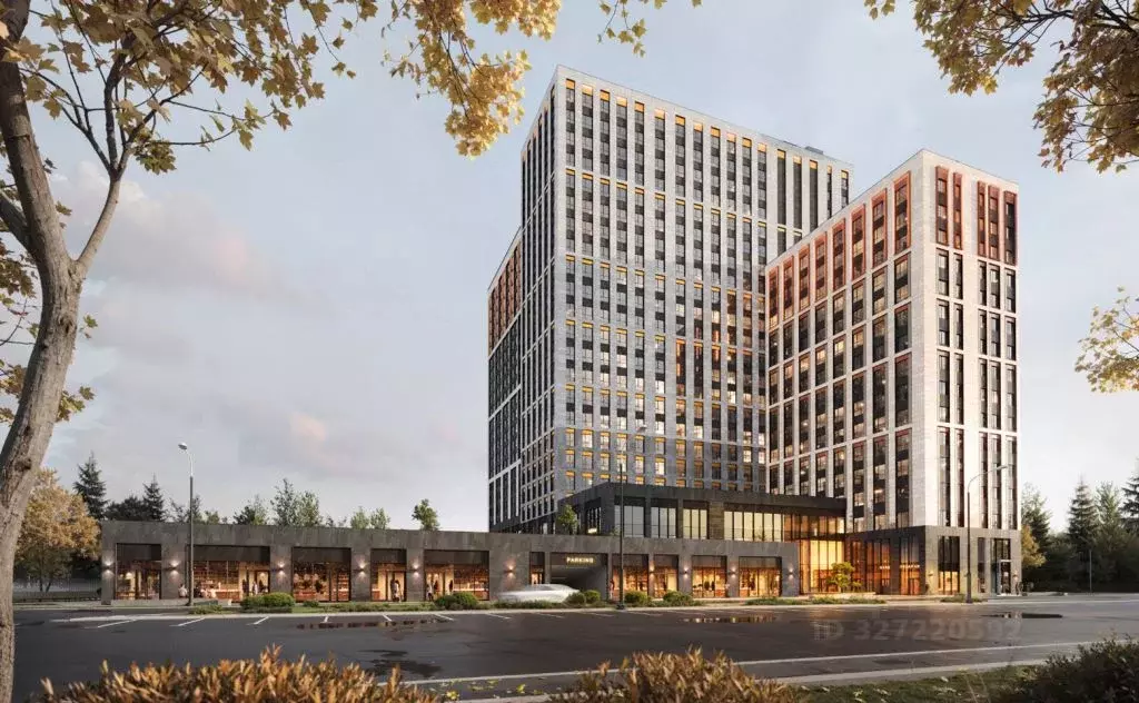 Студия Санкт-Петербург Коломяжский просп., 19 (21.8 м) - Фото 1