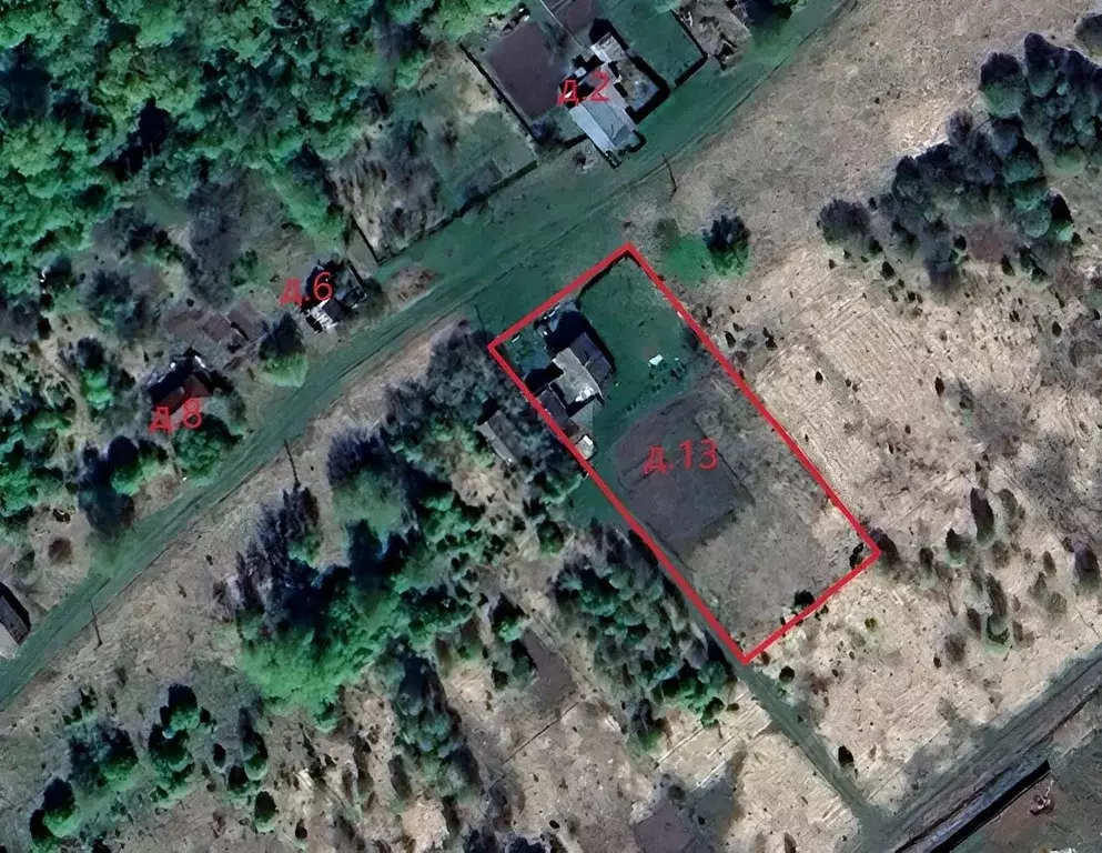 Дом в Пензенская область, Городищенский район, д. Луговые Выселки ул. ... - Фото 1