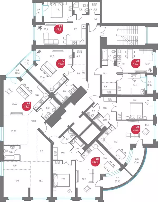 2-к кв. Пермский край, Пермь Советская ул., 16 (66.5 м) - Фото 1