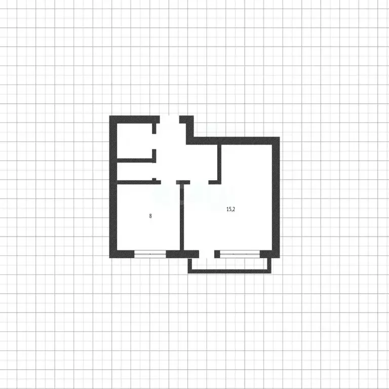 1-к кв. Белгородская область, Борисовка городское поселение, Борисовка ... - Фото 2