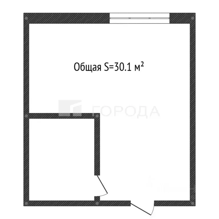 1-к кв. Кемеровская область, Новокузнецк Пионерский просп., 43 (30.1 ... - Фото 2