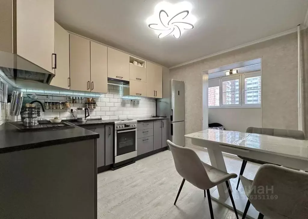 2-к кв. Московская область, Домодедово Северный мкр, ул. Гагарина, 63 ... - Фото 2