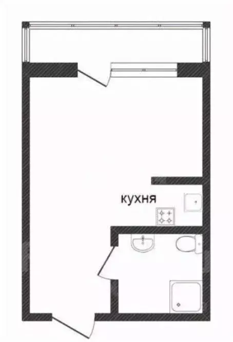 Студия Хабаровский край, Хабаровск Краснореченская ул., 191 (19.1 м) - Фото 1