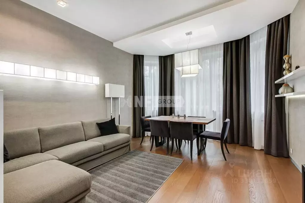3-к кв. Москва ул. Куусинена, 23К2 (105.0 м) - Фото 1
