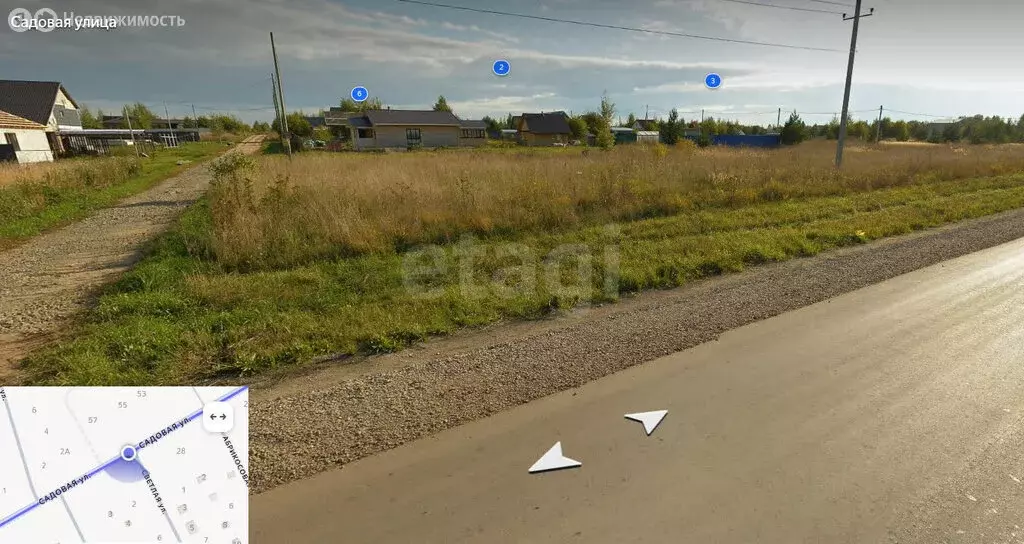 Участок в посёлок Красный Восход, Небесная улица (28.72 м) - Фото 1