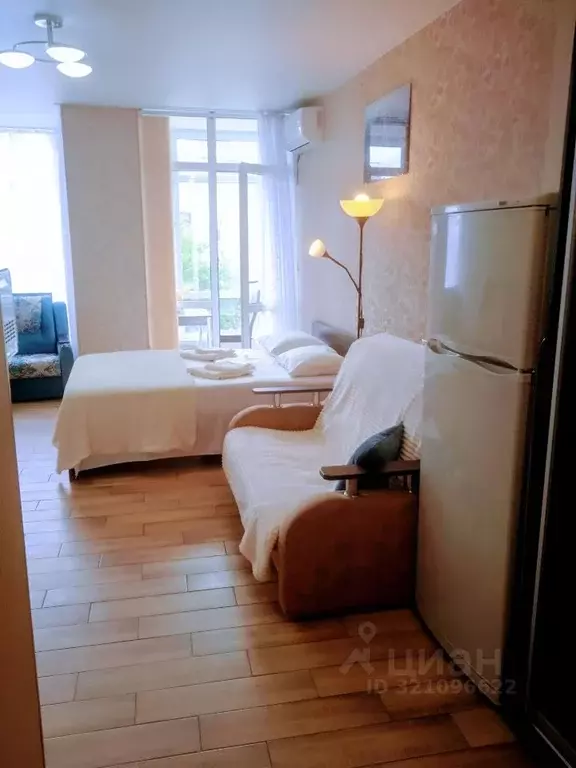 Студия Краснодарский край, Сочи Светлана мкр, ул. Депутатская, 10 ... - Фото 1