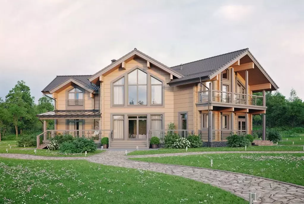 Коттедж в Ленинградская область, Всеволожский район, Куйвозовское ... - Фото 0