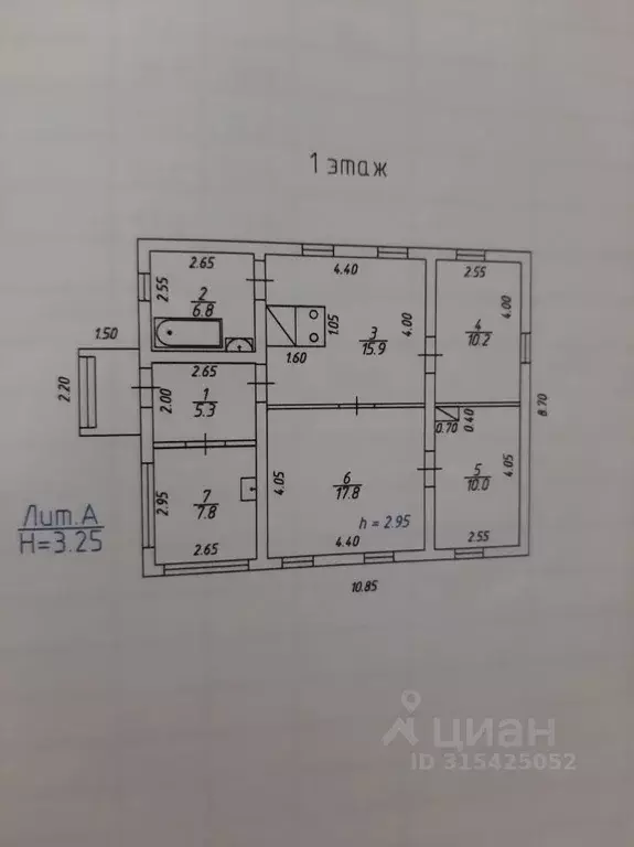Дом в Красноярский край, Красноярск ул. Березина (74 м) - Фото 1