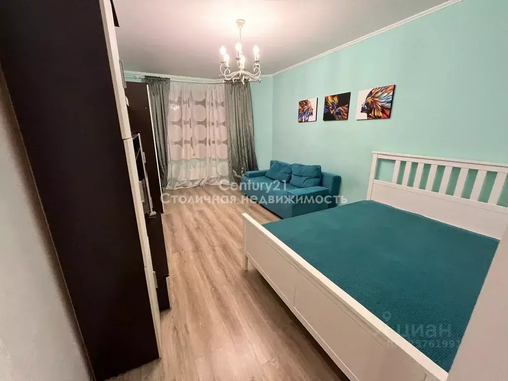 1-к кв. Московская область, Домодедово Западный мкр, ул. Лунная, 33 ... - Фото 1