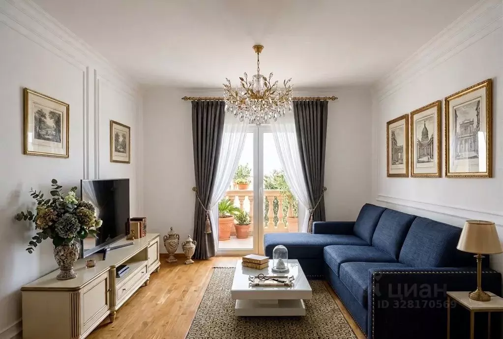 2-к кв. Крым, Ялта ул. Московская, 15к4 (81.0 м) - Фото 1