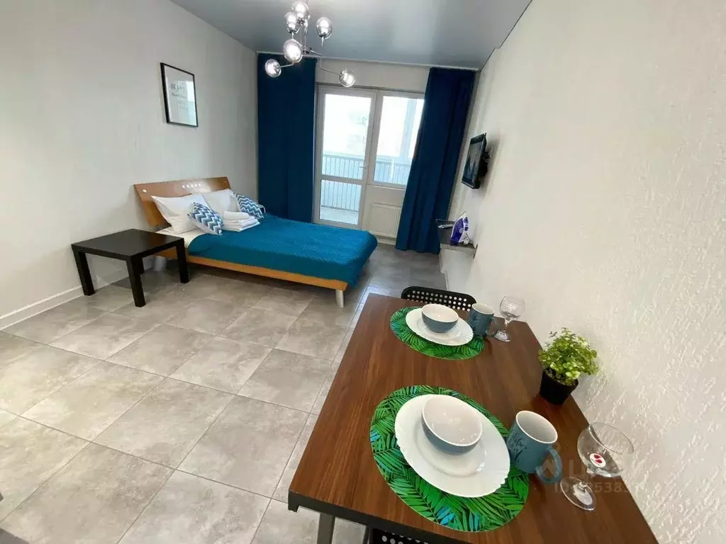 1-к кв. Алтайский край, Барнаул просп. Строителей, 18 (22.0 м) - Фото 1