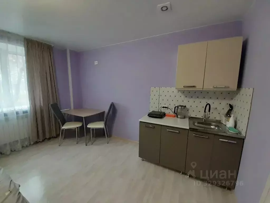 Студия Новосибирская область, Новосибирск Фасадная ул., 28А (18.0 м) - Фото 2