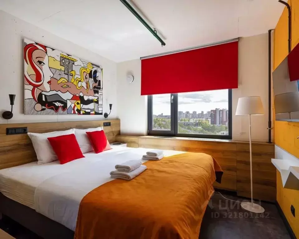 Комната Санкт-Петербург ул. Орджоникидзе, 44а - Фото 1