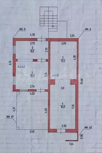 Продажа помещения 78.5 кв.м., 1/2 этаж в границах ст  Дельфин , ... - Фото 0