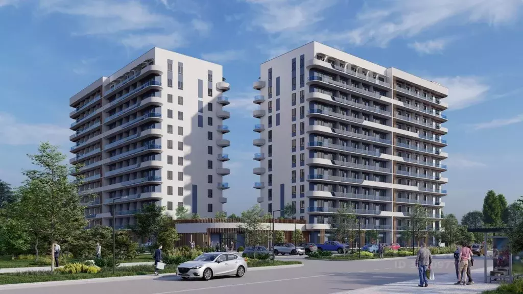 Студия Крым, Евпатория городской округ, Заозерное пгт  (30.45 м) - Фото 1