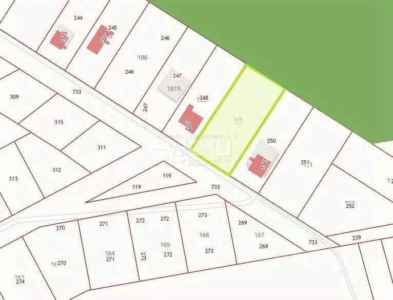 Участок в Нижегородская область, Нижний Новгород с. Елховка, ул. ... - Фото 2