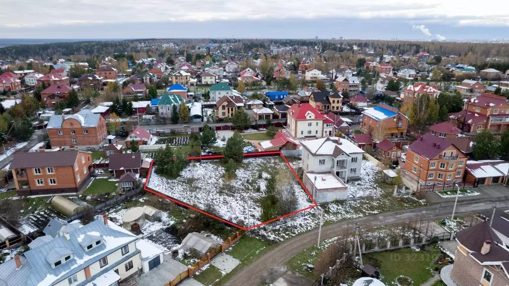 Участок в Томская область, Томск пос. Просторный, Карельская ул., 23 ... - Фото 2