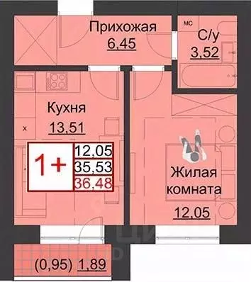 1-к кв. Оренбургская область, Оренбург Гранд Парк жилой комплекс ... - Фото 0