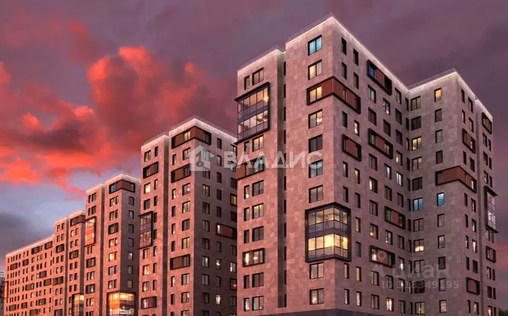 Студия Санкт-Петербург Коломяжский просп., 4 (22.2 м) - Фото 0