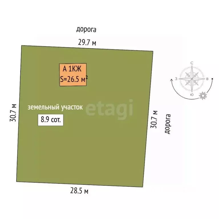 Дом в Тюменская область, Тюмень Поле Чудес-2 садовое товарищество, ул. ... - Фото 2