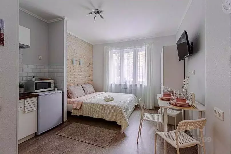 1-к кв. Московская область, Одинцово ул. Сколковская, 1Б (18.0 м) - Фото 1