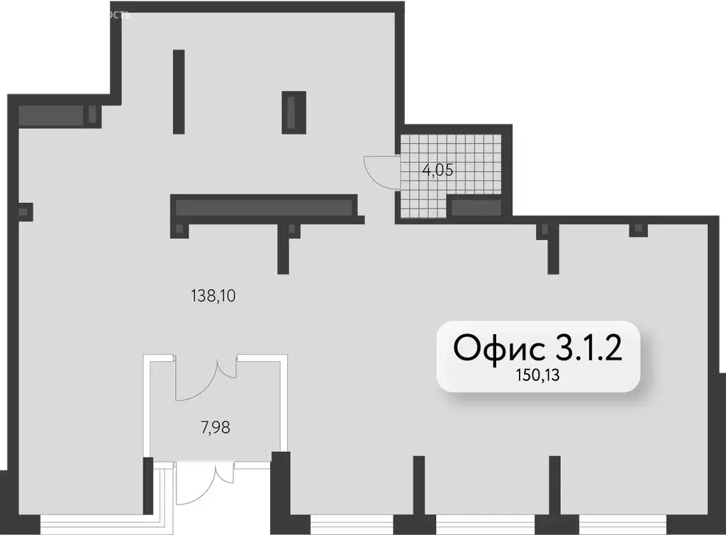 Помещение свободного назначения (150.13 м) - Фото 2