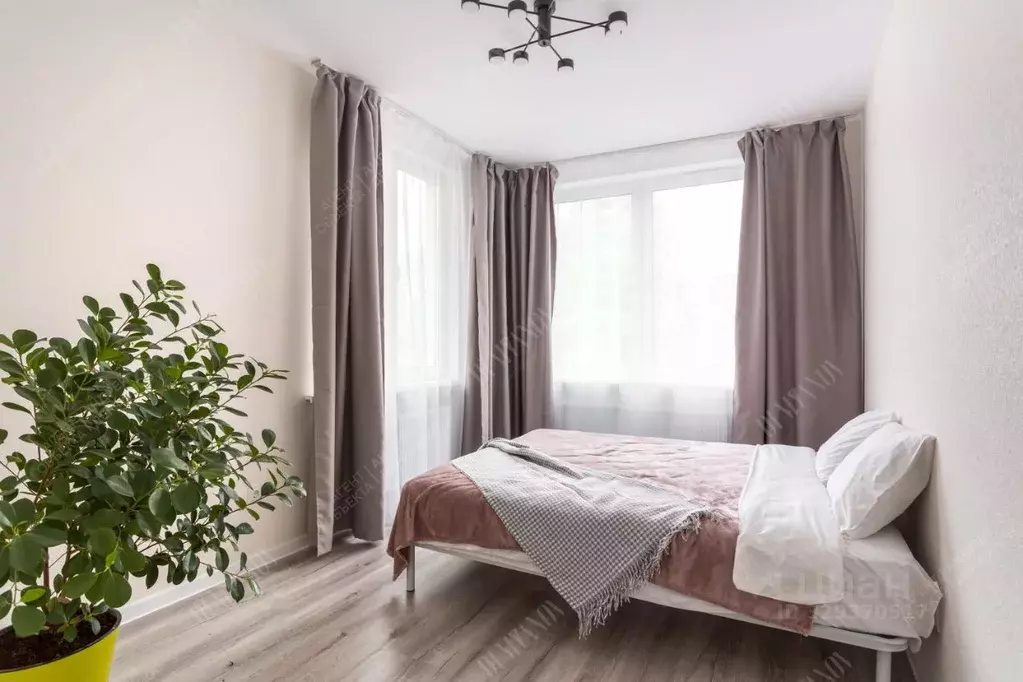 2-к кв. Ленинградская область, Всеволожский район, пос. Бугры ул. ... - Фото 1