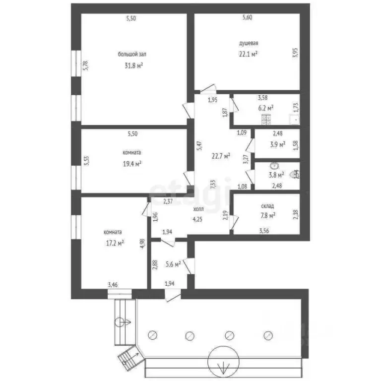 Помещение свободного назначения в Калининградская область, Светлогорск ... - Фото 1