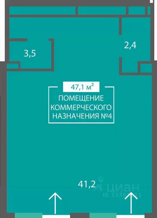 Помещение свободного назначения в Крым, Симферополь ул. Куйбышева, 1А ... - Фото 1