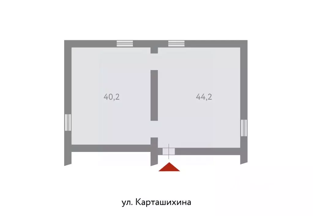 Офис в Санкт-Петербург ул. Карташихина, 17 (84 м) - Фото 2