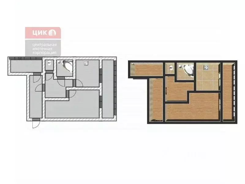 1-к кв. Рязанская область, Рязань ул. 6-я Линия, 24 (42.2 м) - Фото 0