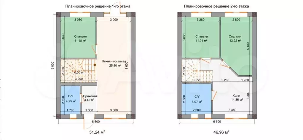 4-к. квартира, 100 м, 2/2 эт. - Фото 0