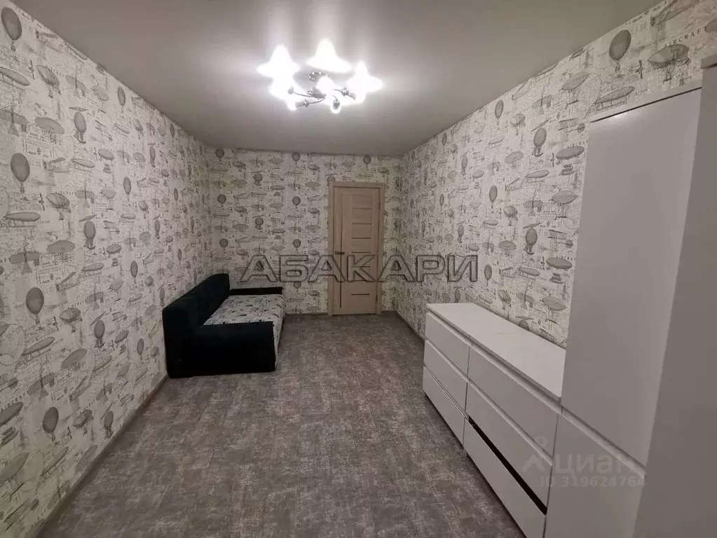 1-к кв. Красноярский край, Красноярск Линейная ул., 97 (40.0 м) - Фото 1