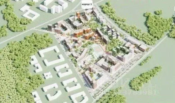 1-к кв. Новосибирская область, Кольцово рп Счастье в Кольцово жилой ... - Фото 2