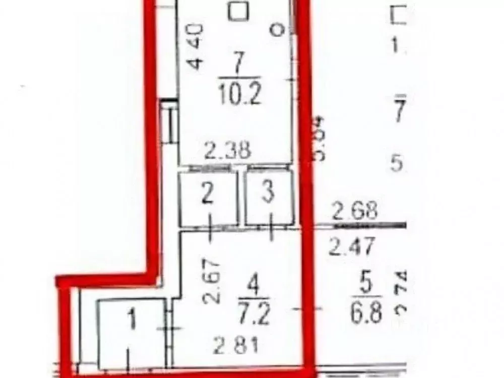 Торговая площадь в Москва Планерная ул., 12К1 (22 м) - Фото 2