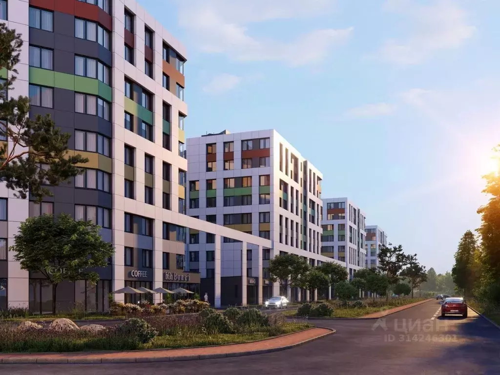 Студия Санкт-Петербург Планерная ул., 87к1 (24.9 м) - Фото 1