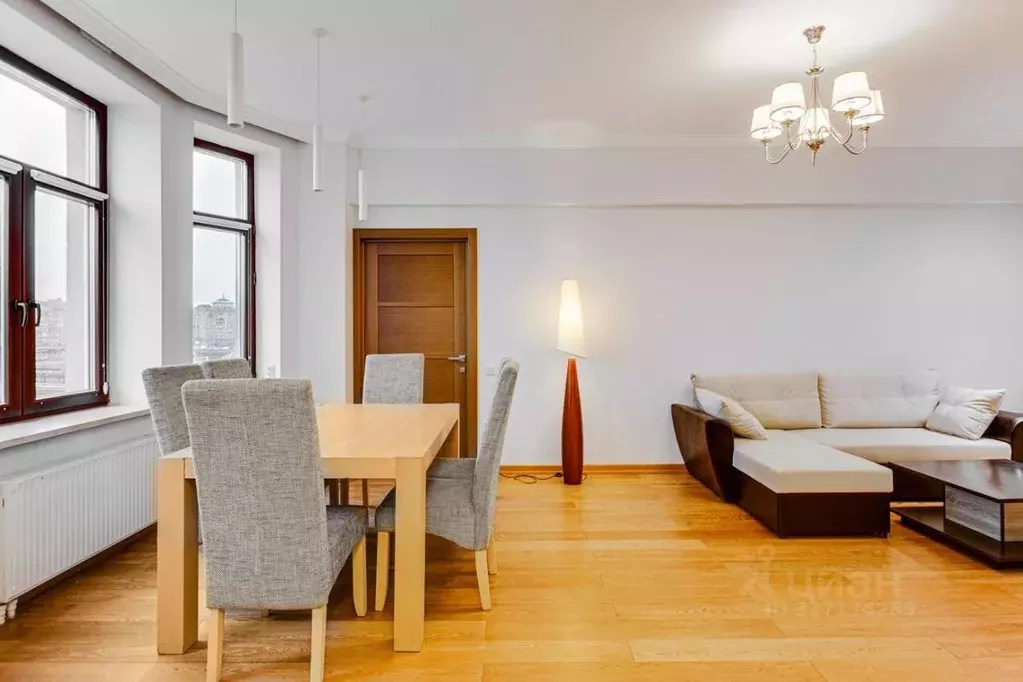 2-к кв. Москва наб. Тараса Шевченко, 3 (65.0 м) - Фото 2