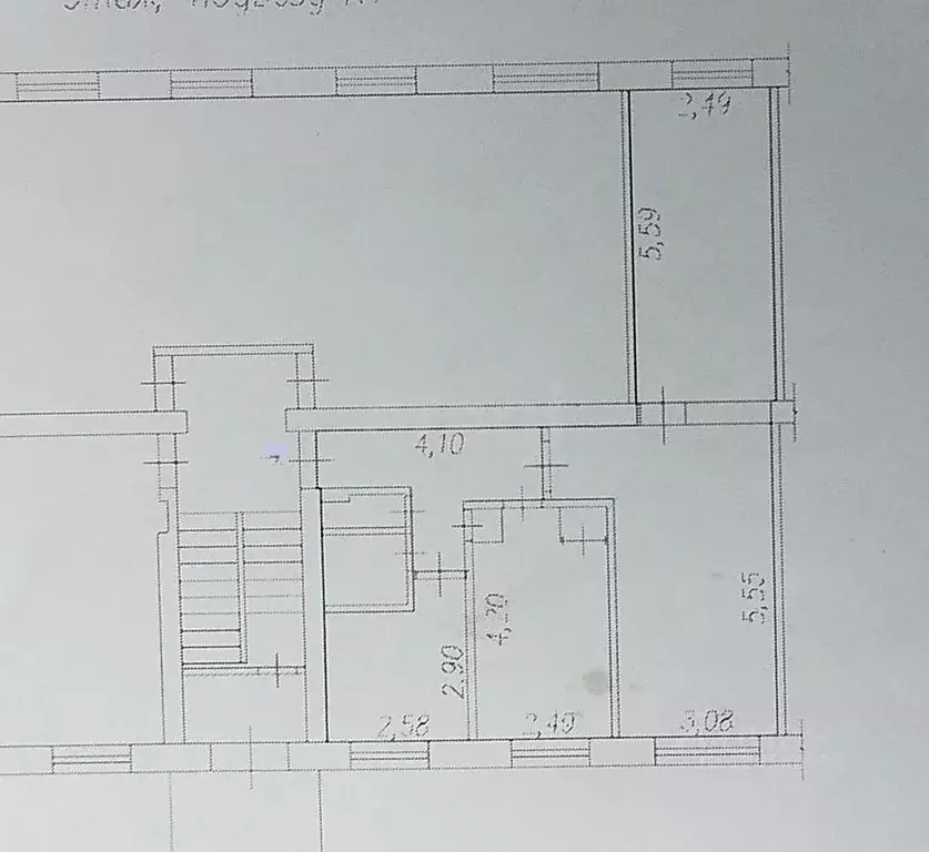 3-к кв. Кемеровская область, Новокузнецк ул. Петракова, 45 (58.6 м) - Фото 2