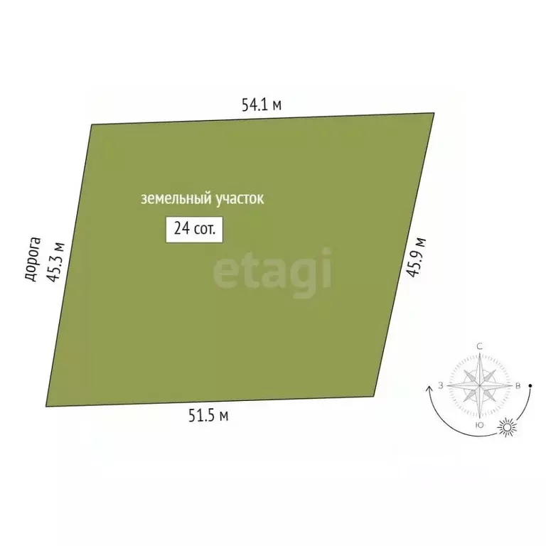 Участок в Ростовская область, Мясниковский район, Краснокрымское ... - Фото 2